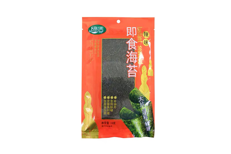 LOOFOOD INSTANT SEAWEED SPICY 15G